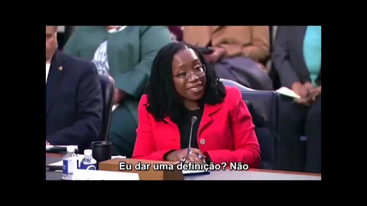 JUÍZA AMERICANA NÃO SABE O QUE É UMA MULHER