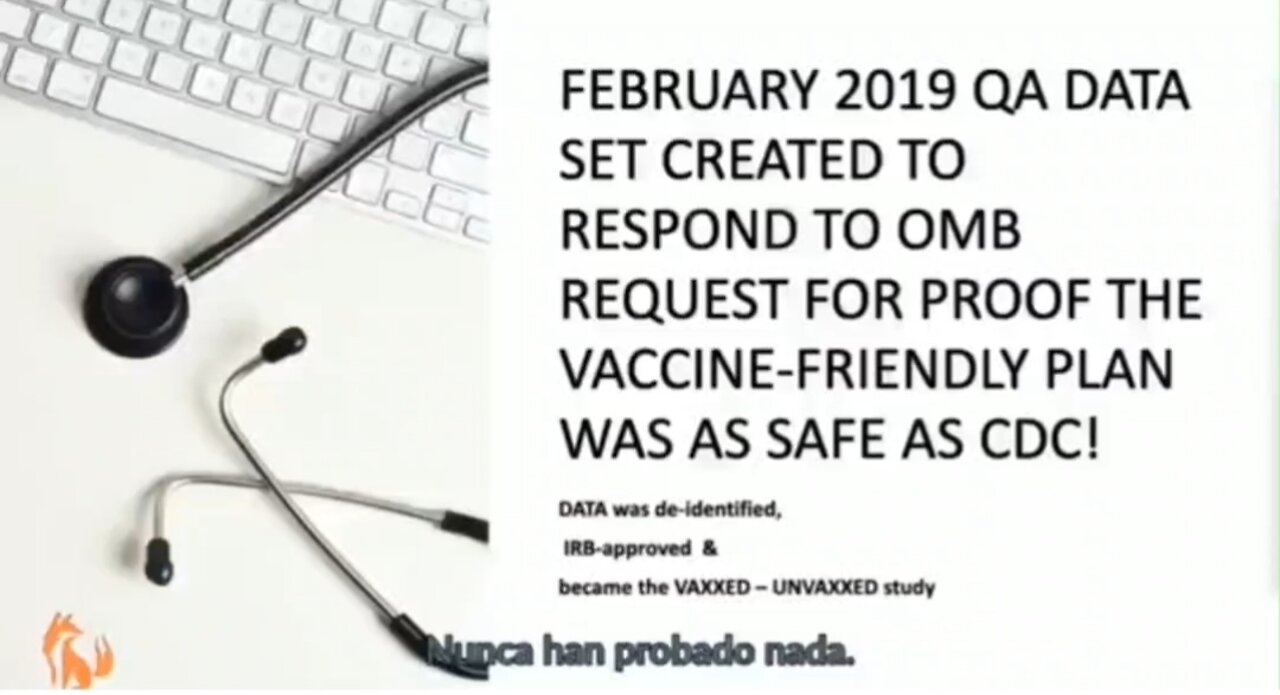 Dr. Paul's Vaxxed vs Unvaxxed Study (2019)