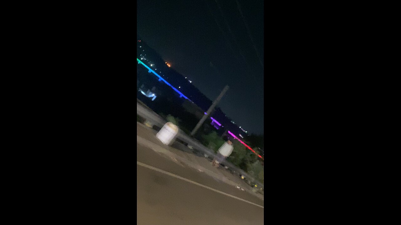 Lighting Bridge In Jammu Kashmir