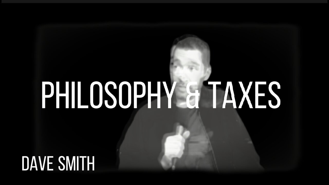 DAVE SMITH on The Philosophy of Taxes The Self-Defense Argument