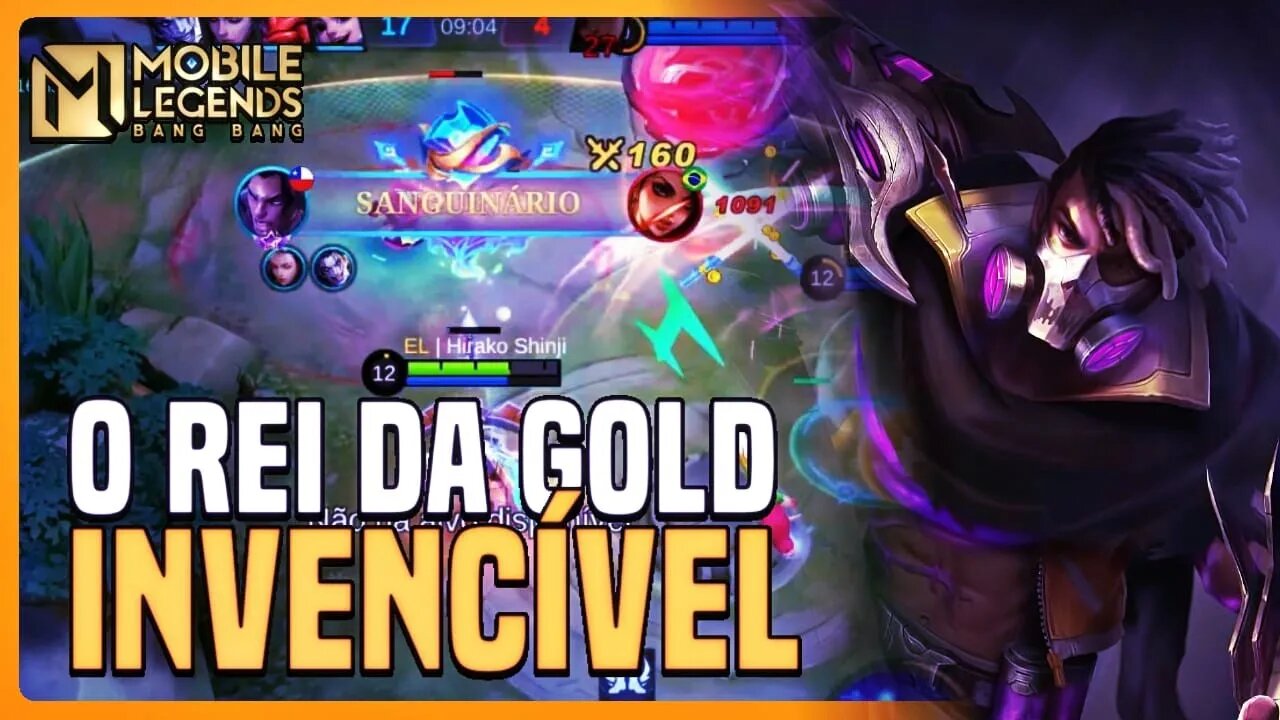 ESSE ADC É O REI DA GOLD!!! NINGUÉM PARA ELE | BRODY | MLBB