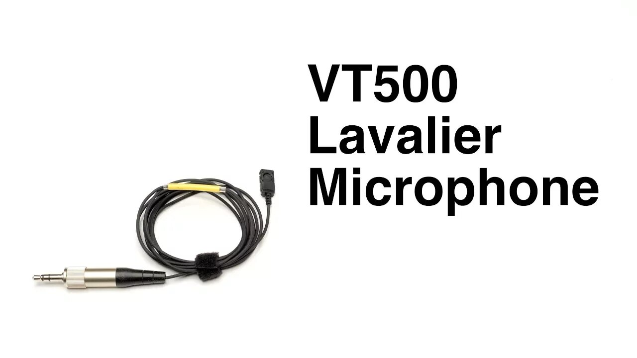 Voice Technologies VT500 Lavalier Microphone: Pro Quality Lav