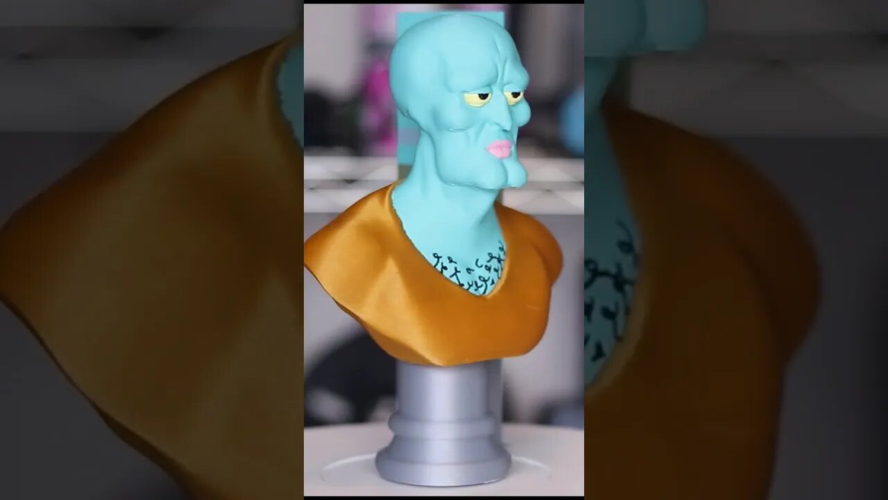 Handsome Squidward #3dprinted #shorts