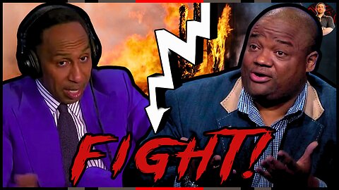 Jason Whitlock Drops the N-Bomb on Stephen A. Smith!