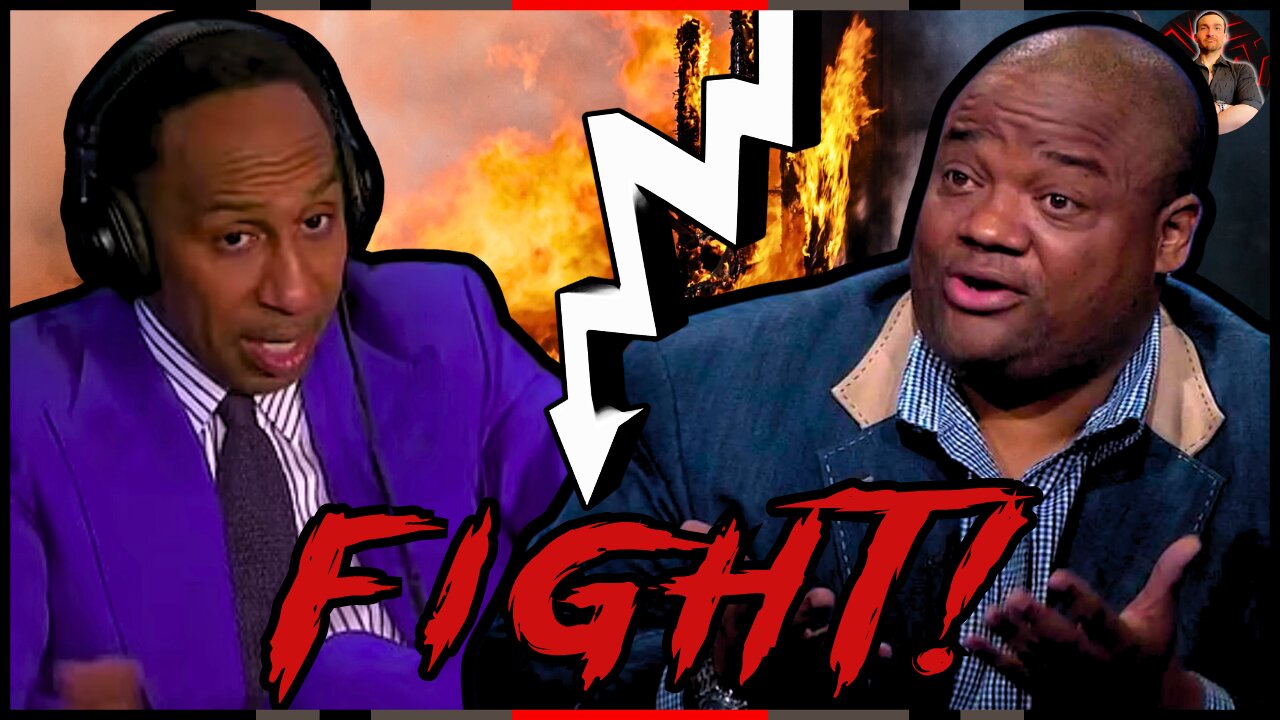 Jason Whitlock Drops the N-Bomb on Stephen A. Smith!