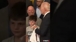 BIDEN: Everybody Under 15, Come Here!