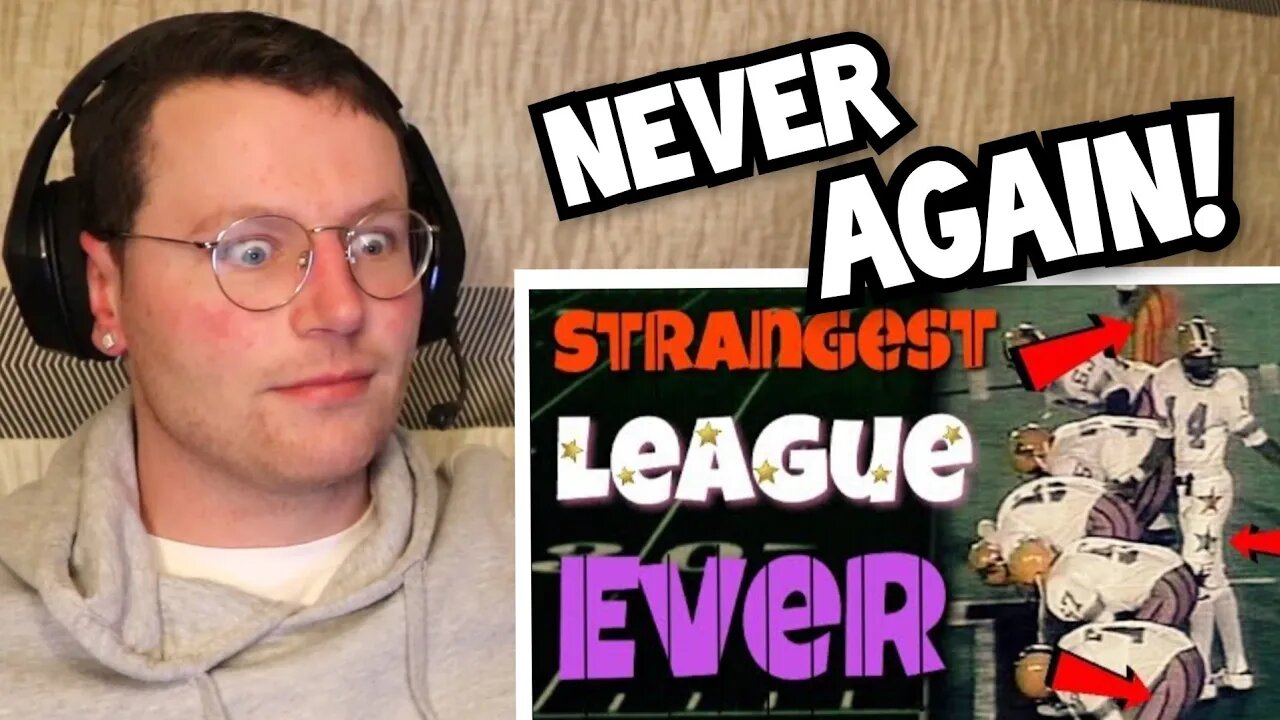 Rugby Player Reacts to The Most DISASTROUS American Football League Ever!