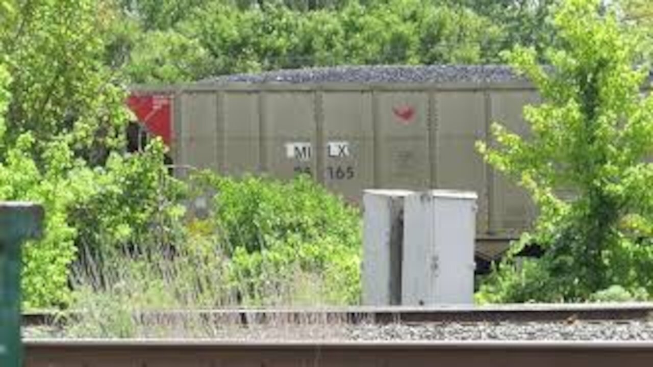 CSX Loaded Coal Train from Fostoria, Ohio August 29, 2020