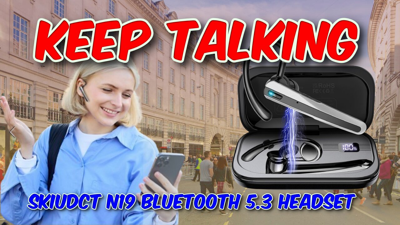 SKIUDCT N19 Bluetooth 5.3 Headset Review