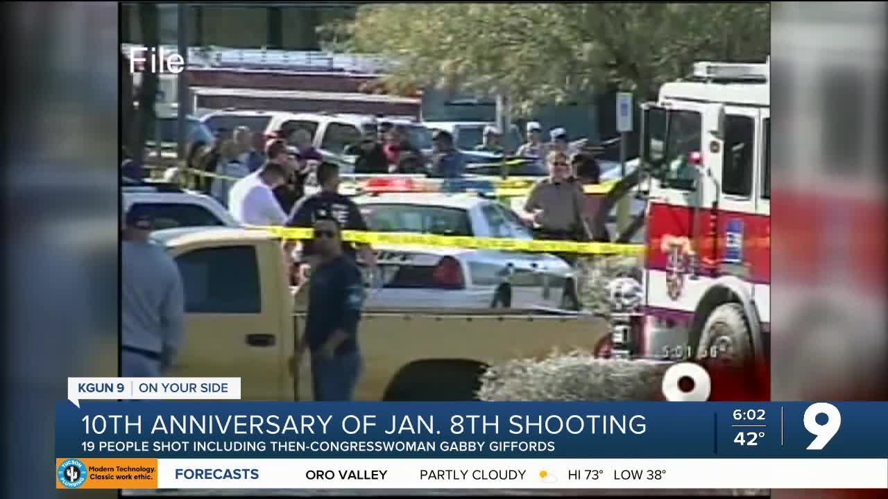 Virtual ceremony to honor victims of Jan. 8 shooting on 10 year anniversary