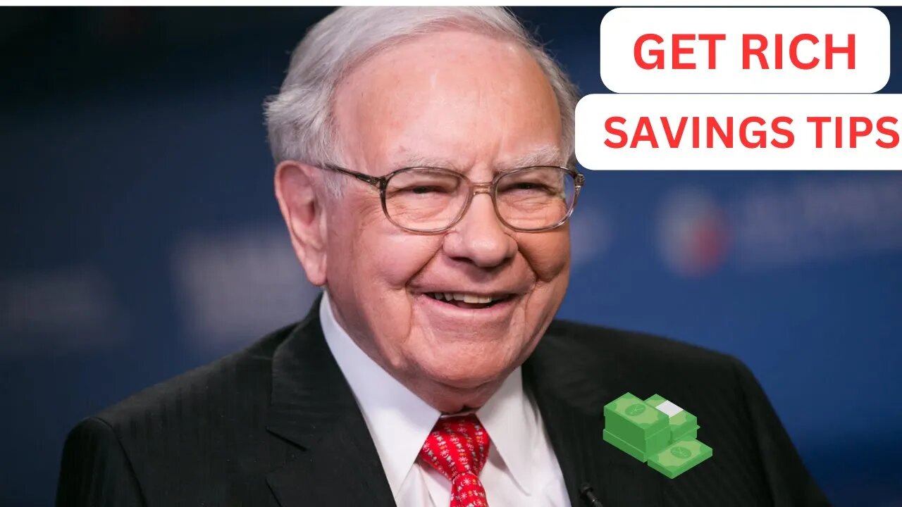 Warren Buffett's Saving Habits Unveiled.