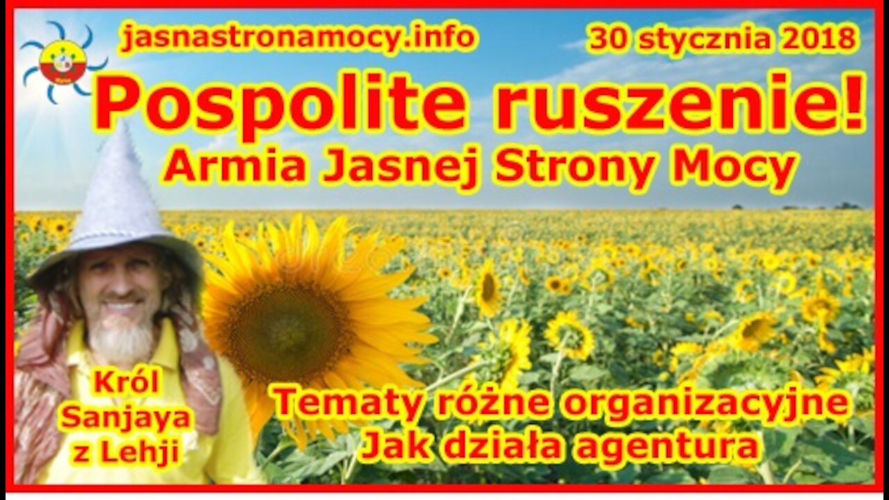 Pospolite ruszenie! Armia Jasnej Strony Mocy! Tematy różne-organizacyjne. Jak działa agentura