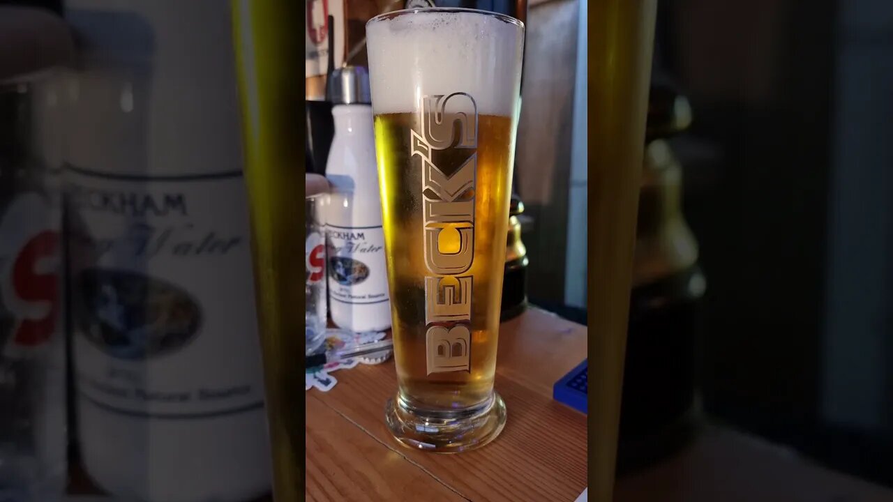 #becks #perfectdraft #perfectdraftpro #oldskool #pils #Fridaynight #boom