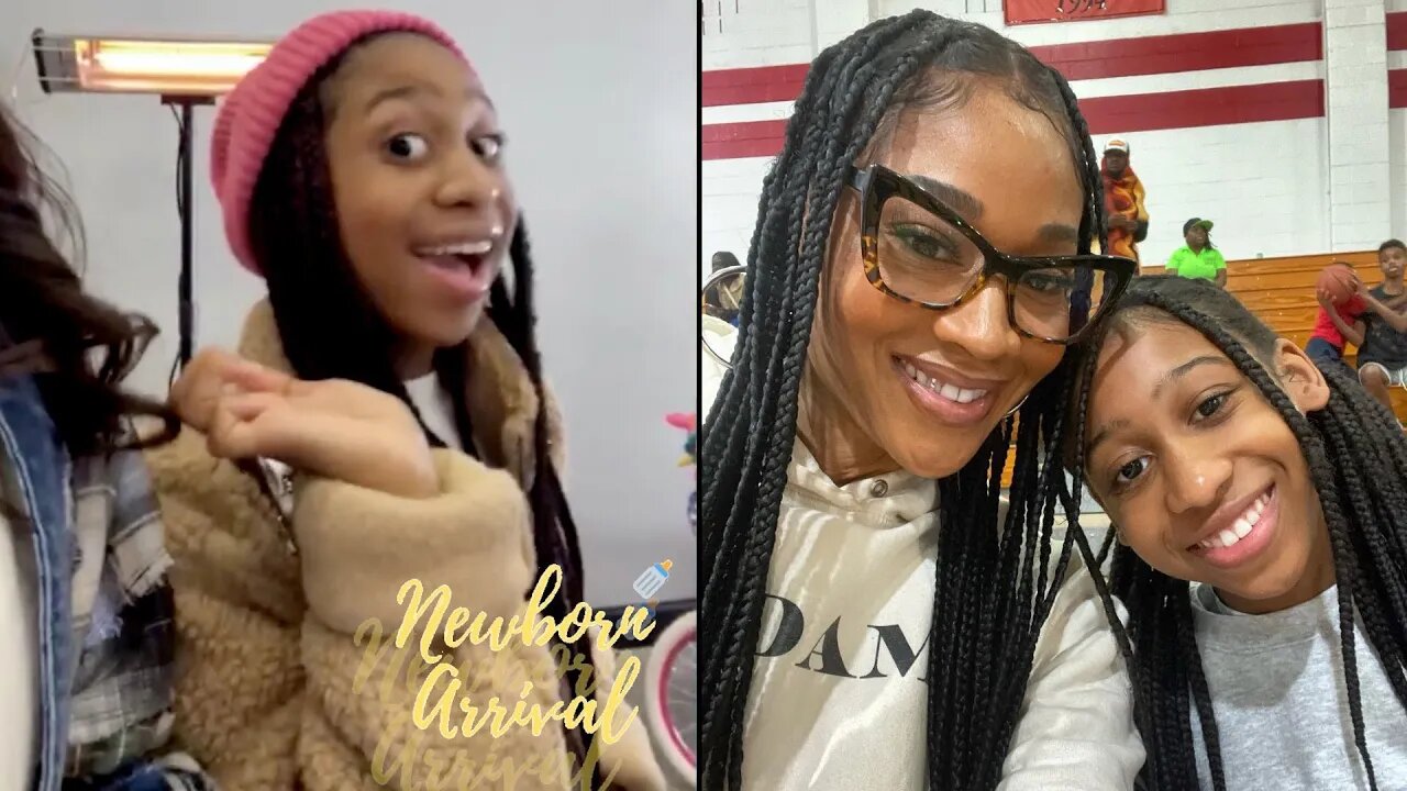 Stevie J & Mimi Faust Daughter Eva Shows Off Her Moves While Helping Mom With Toy Drive! 💃🏾