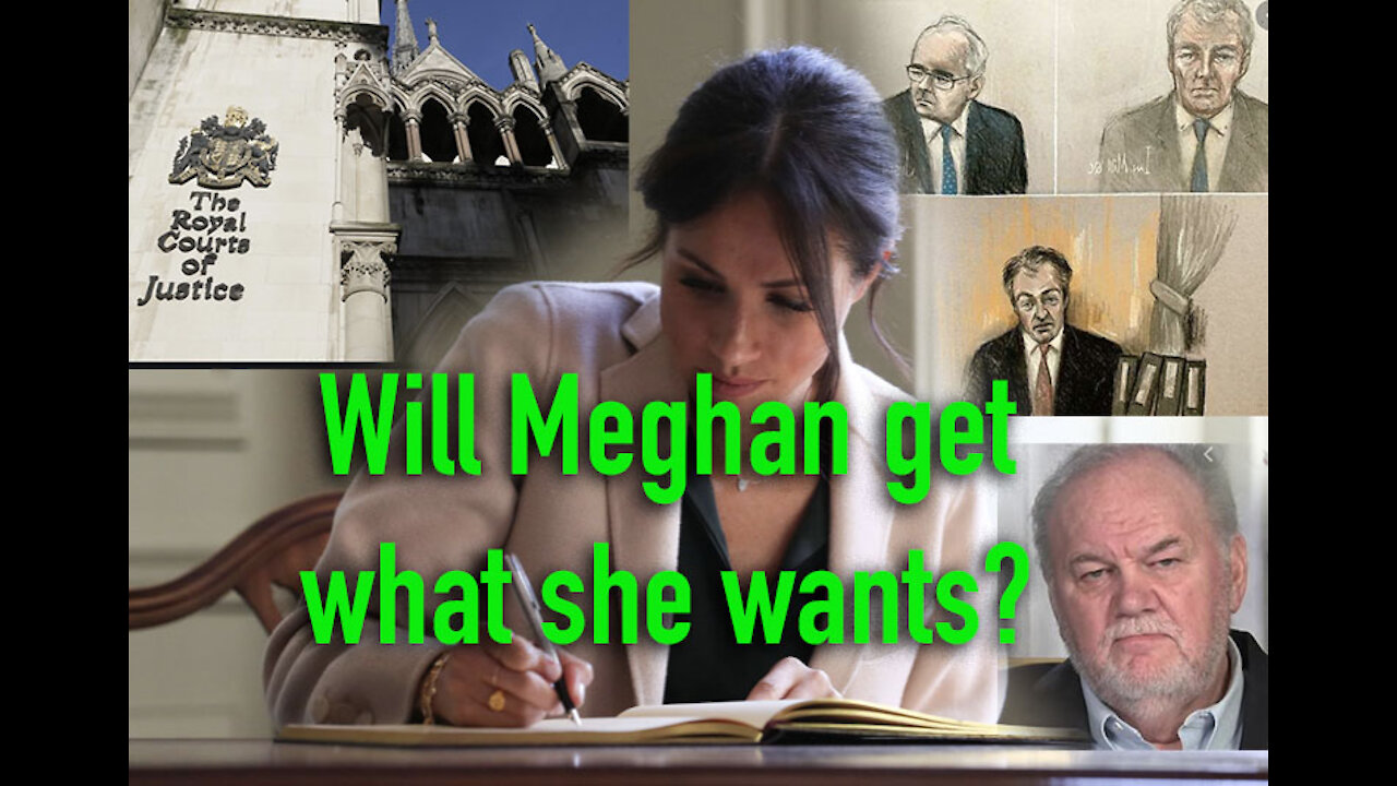 WILL MEGHAN GET WHAT MEGHAN WANTS? HER CASE LEANS ON PRINCE CHARLES