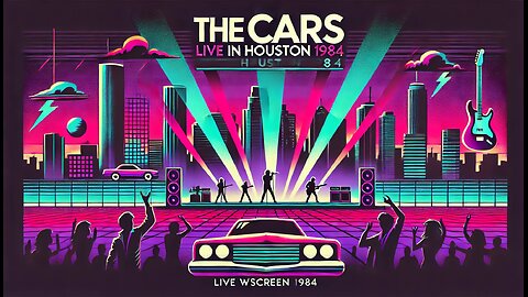 The Cars LIVE In Houston 1984