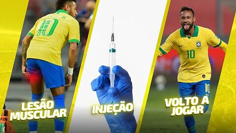 💉Pode tomar INJEÇÃO para Conseguir JOGAR BOLA?⚽Injeção para LESÃO MUSCULAR funciona? Vale a pena?⭕