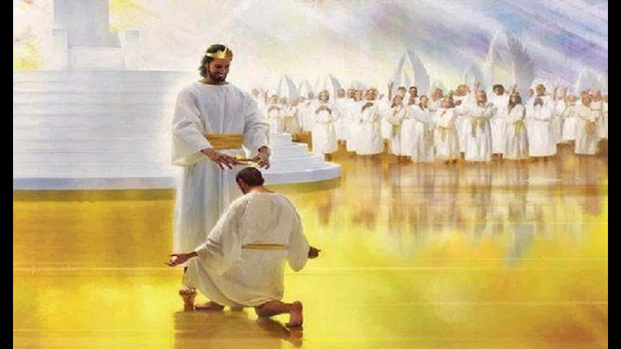 End-time prophecy chart: the reward at Christ's second coming!