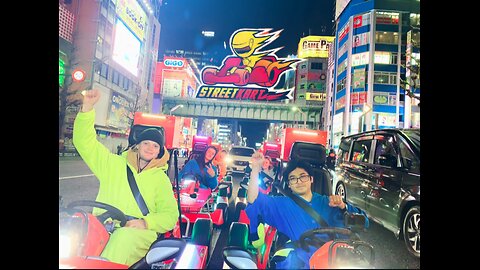 Mario Kart in Real Life at Akihabara Japan 🇯🇵👾🎮🏎️