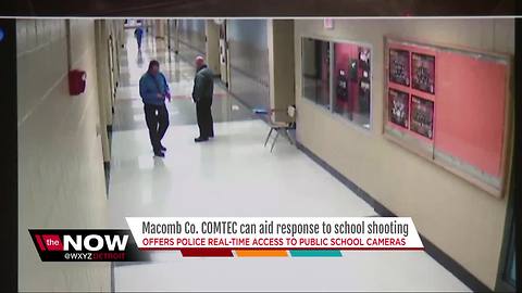 Macomb County safety system allows officials to use cameras to track school shooters