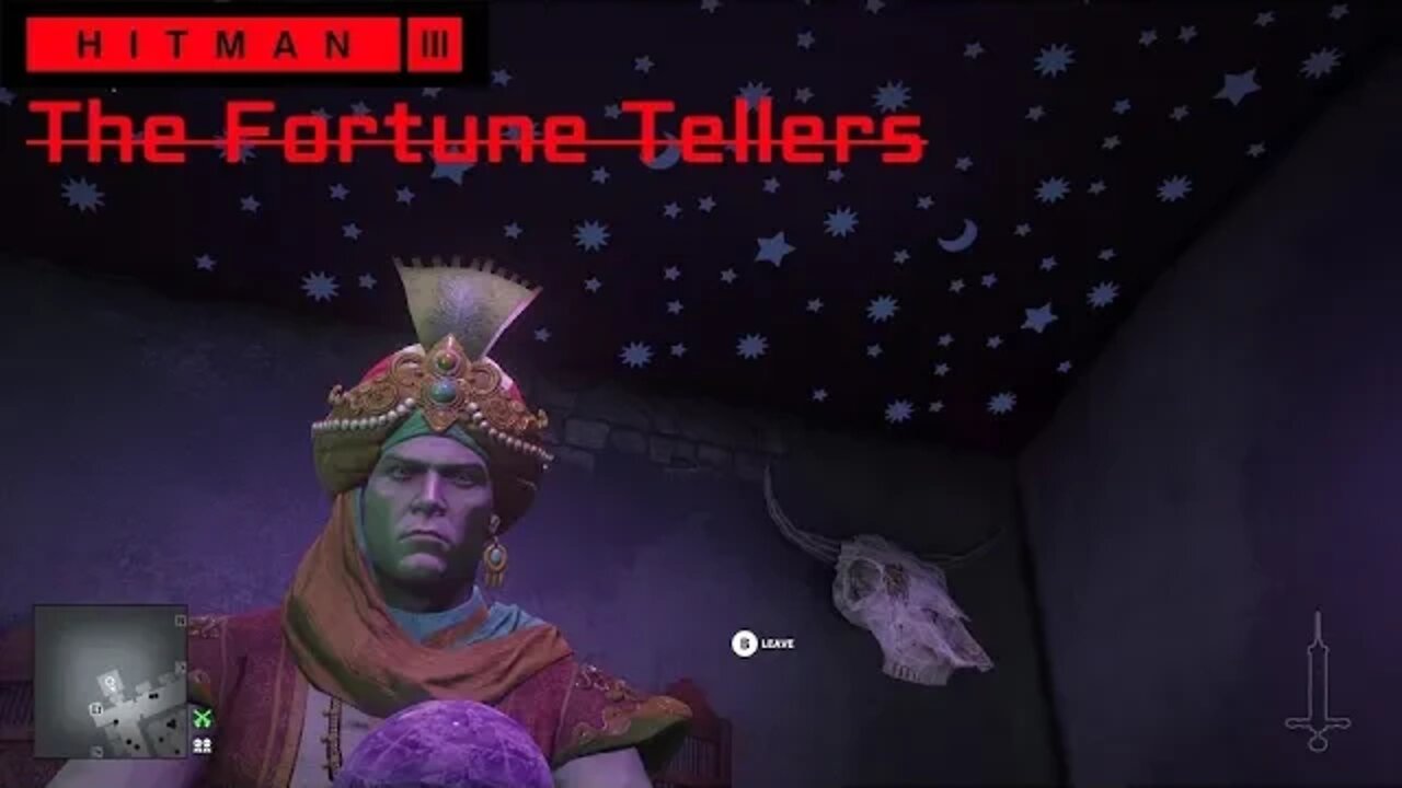 Hitman 3 Side Jobs: The Fortune Tellers