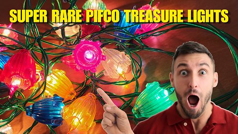 Rare Set of PIFCO Treasure Lights