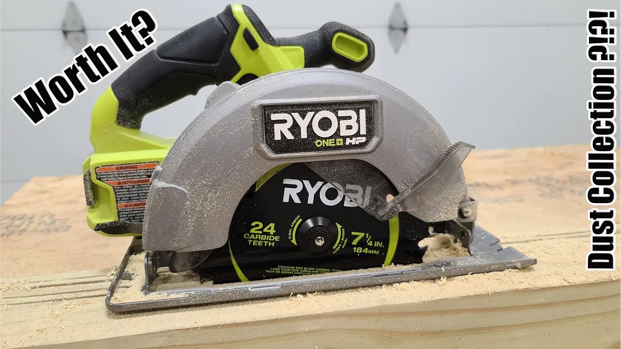 New RYOBI 18V ONE+ HP Brushless 7-1/4" Circular Saw Review Model PBLCS300B