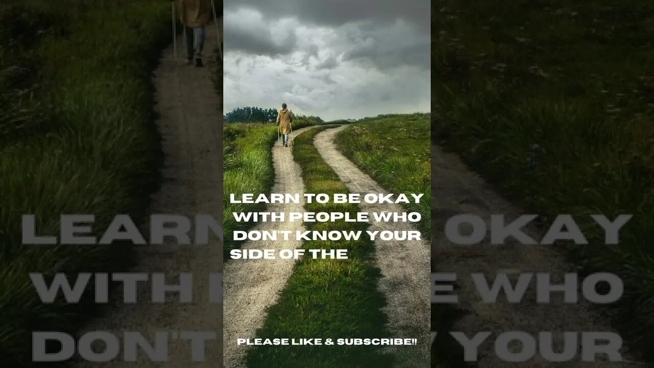 You Don't Need To Prove Anything