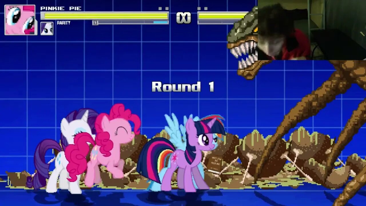 My Little Pony Characters (Twilight Sparkle, Rainbow Dash, And Rarity) VS The Brood In A Battle