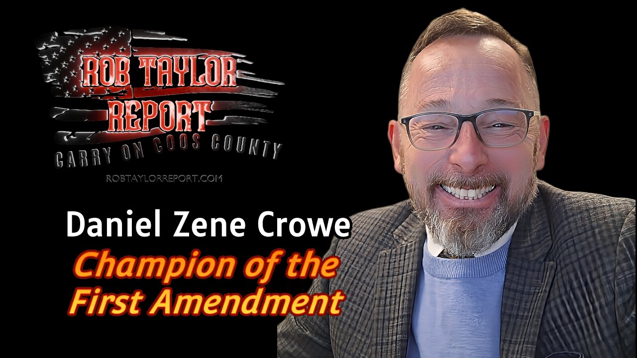 Retired U.S. Army Lieutenant Colonel Daniel Zene Crowe Champion of the First Amendment