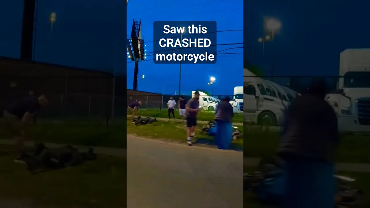 Dude WIPED OUT #bikelife #motovlog