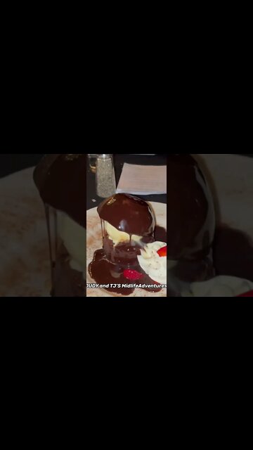 Some flaming desert on a chilly winter night!