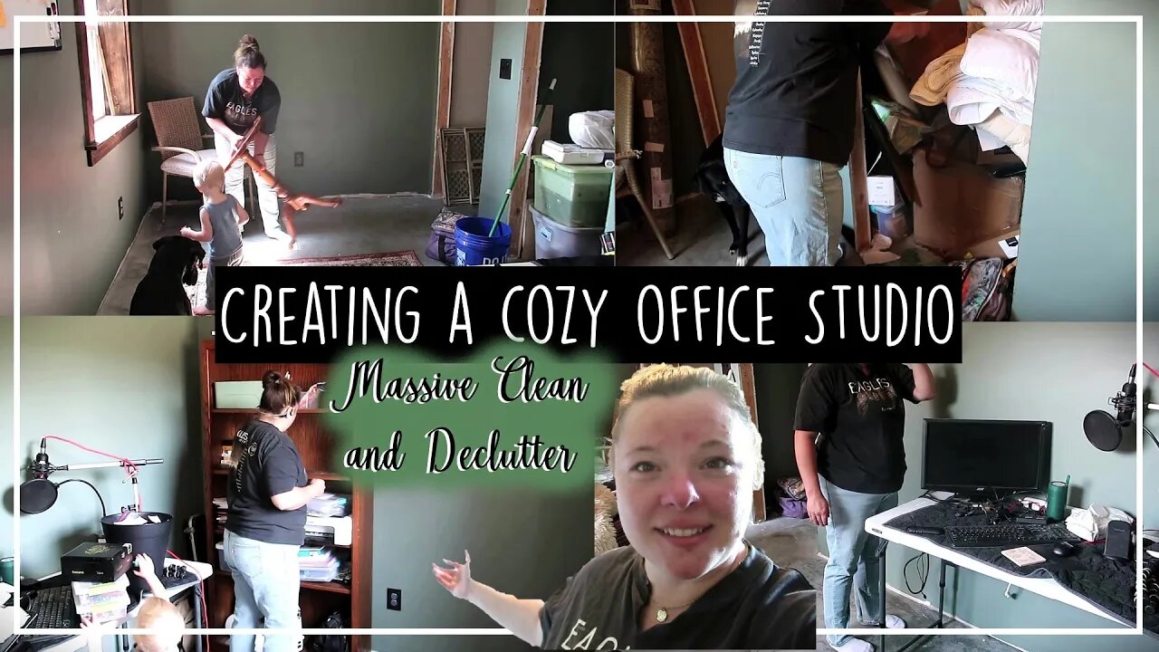 Office Declutter, Clean, And Organize//Homemaking//Clean With Me