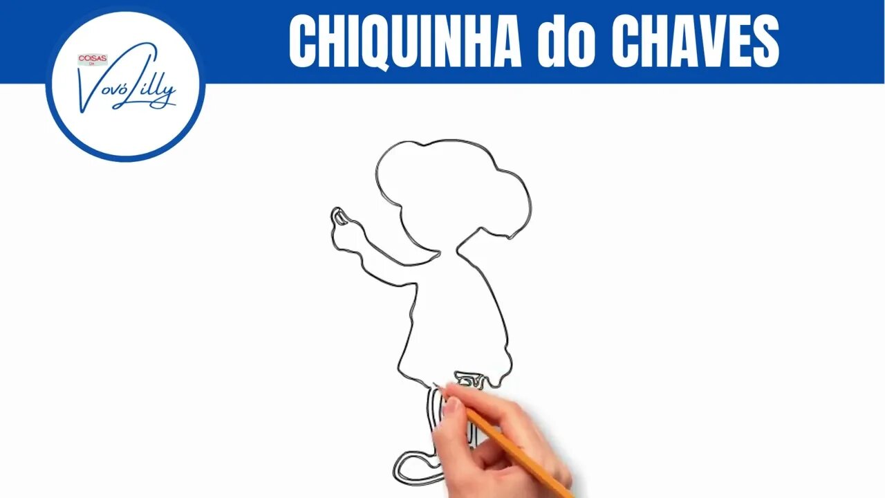 COMO DESENHAR | CHIQUINHA do CHAVES | PASSO A PASSO. MUITO FÁCIL