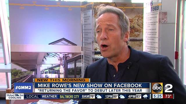 Mike Rowe's new Facebook show