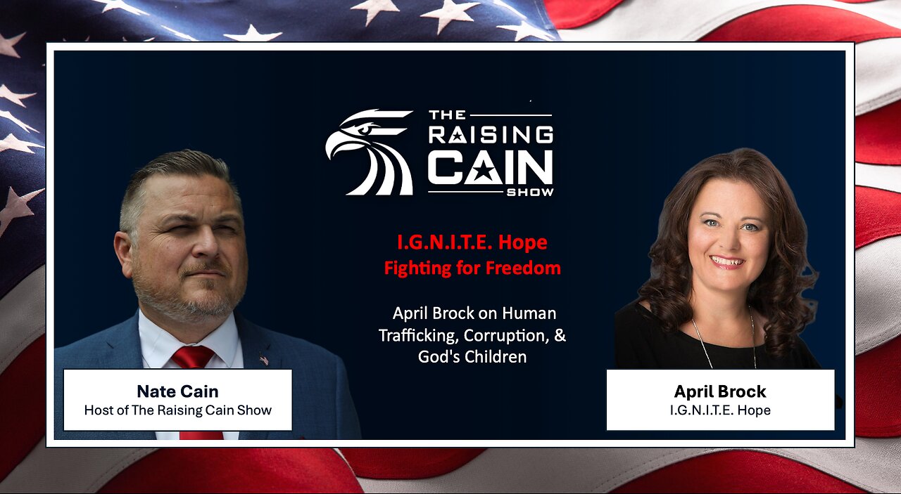 🔐 🔥The Fight Against Human Trafficking: April Brock's Crusade with I.G.N.I.T.E Hope🔥