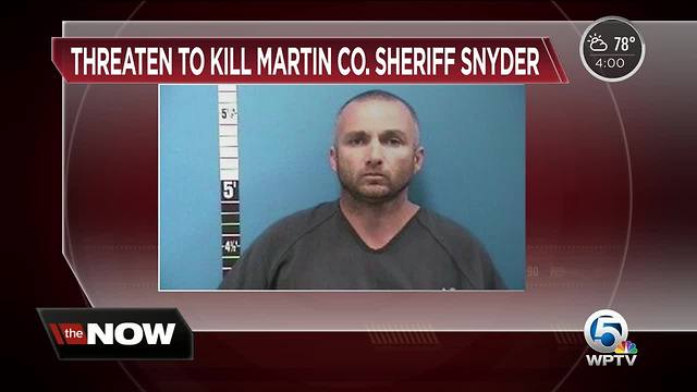 Man accused of threatening to kill Martin Co. Sheriff