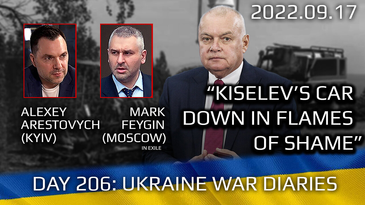 War Day 206: war diaries w/Advisor to Ukraine President, Intel Officer @Alexey Arestovych & #Feygin