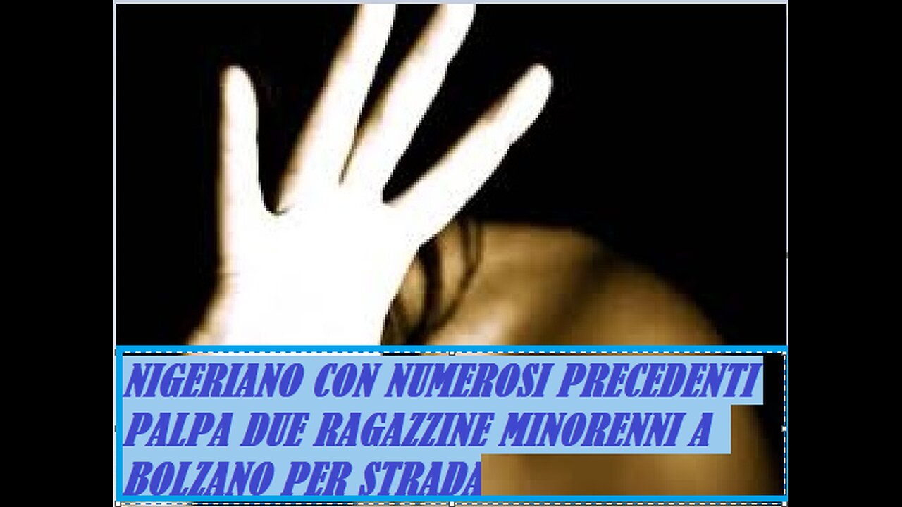 Violenza sessuale in strada per due giovanissime sorelline. Arrestato un nigeriano