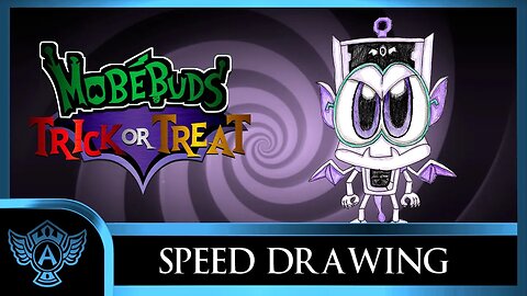 Speed Drawing: MobéBuds Trick or Treat - Psygoile | A.T. Andrei Thomas 2023