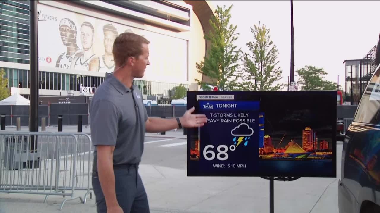 Severe storms heading into Wednesday evening