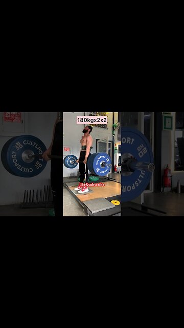 180KGx2x2 Deadlift | Lifetime Natural #shorts #youtubeshorts #shortsvideo #viralshorts #motivation