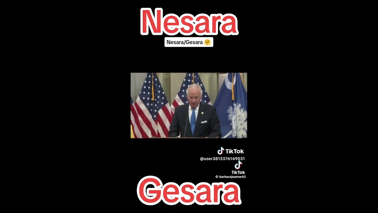 Nesara/ Gesara has been introduced in South Carolina