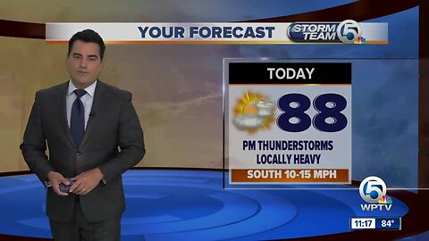 South Florida Tuesday afternoon forecast (6/18/19)