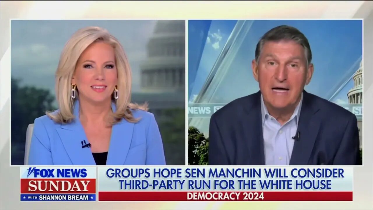 Democrat Sen. Joe Manchin, Among Least Popular Senators, Still Won't Rule Out Running For President