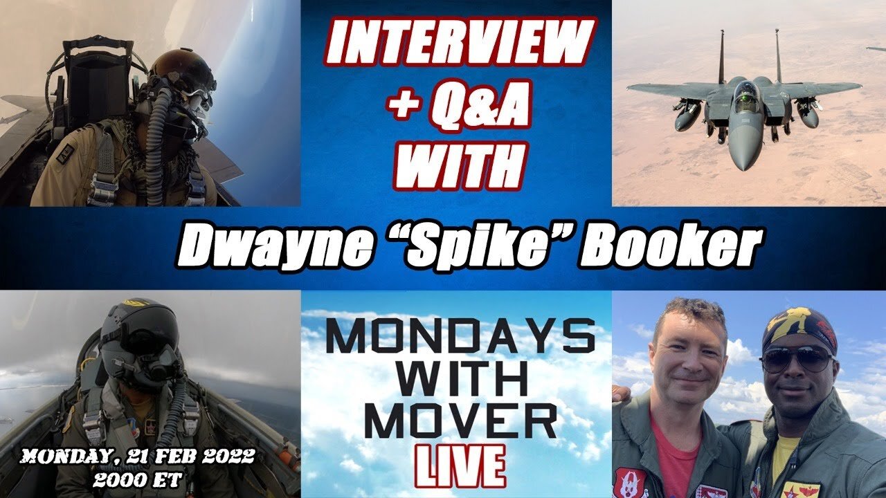Interview with "Spike" Booker *LIVE* 8PM ET 2-21-22