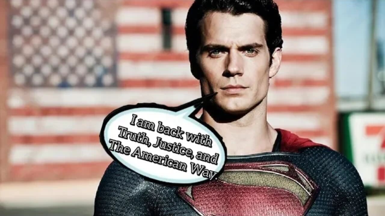 Henry Cavil is Truth, Justice, and the American way