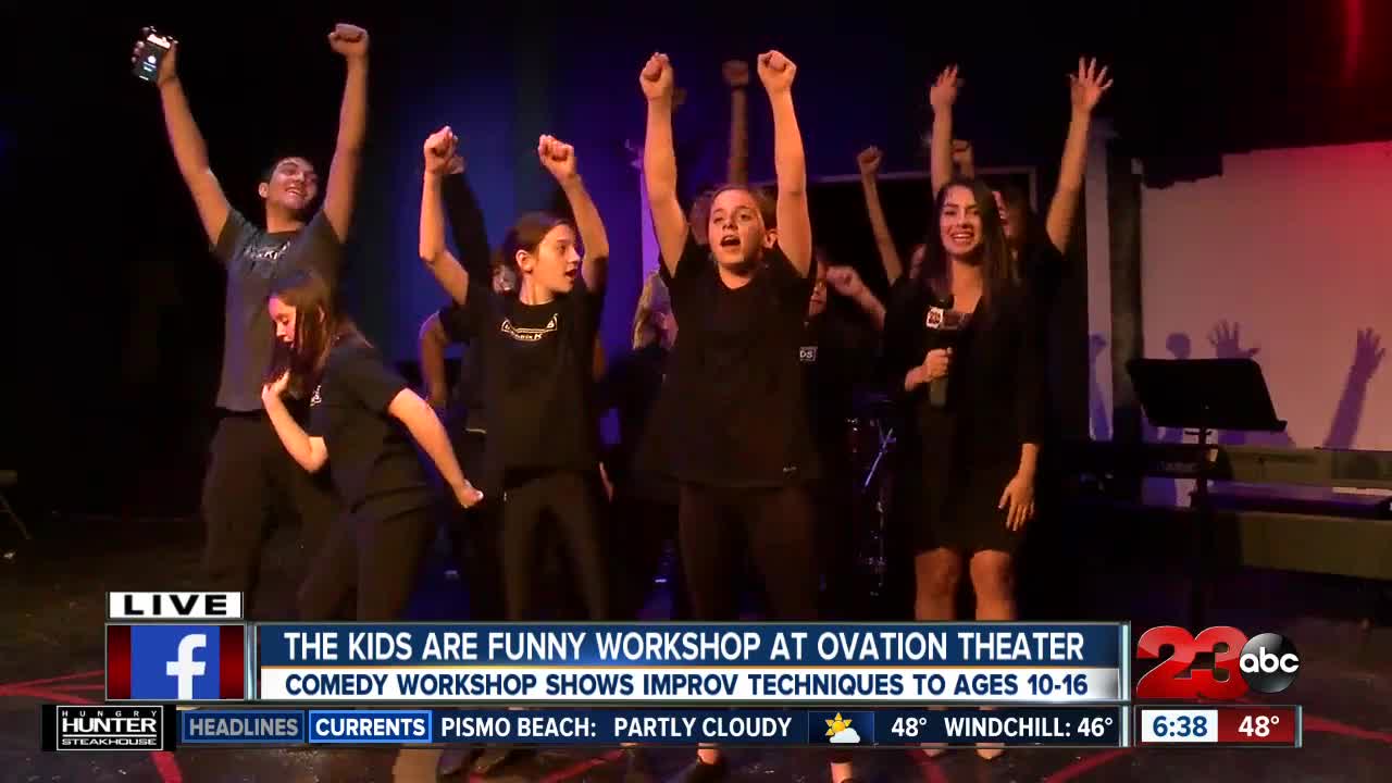 The Kids are Funny Workshop at Ovation Theater