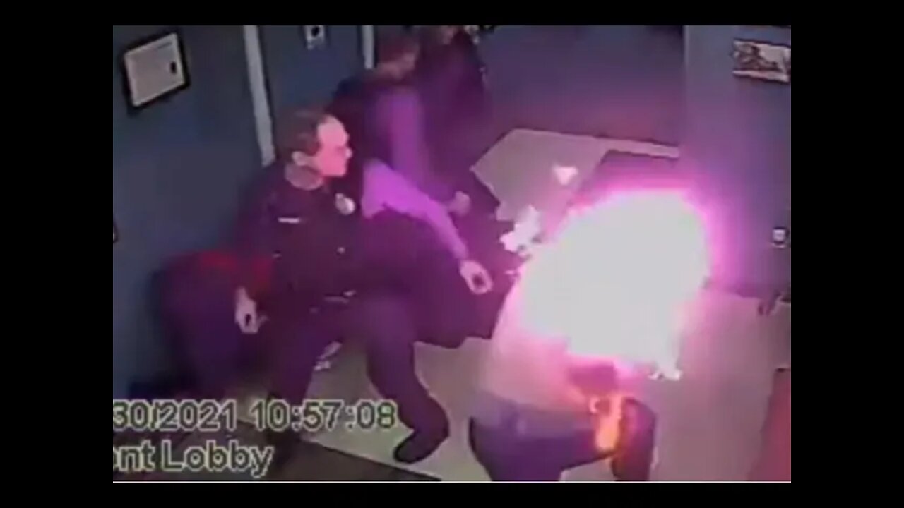CORRECTION FROM 1ST Video - Catskills Police Set Man On Fire With Taser To Help & Save Him - He Dies