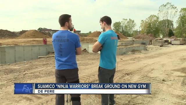 Local "American Ninja Warriors" break ground on new gym